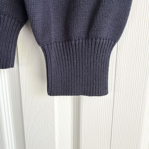 Vintage LA MODE Golf Sweater Mens L Navy Blue PGA Ryder Cup Oak Hill - Picture 4 of 12